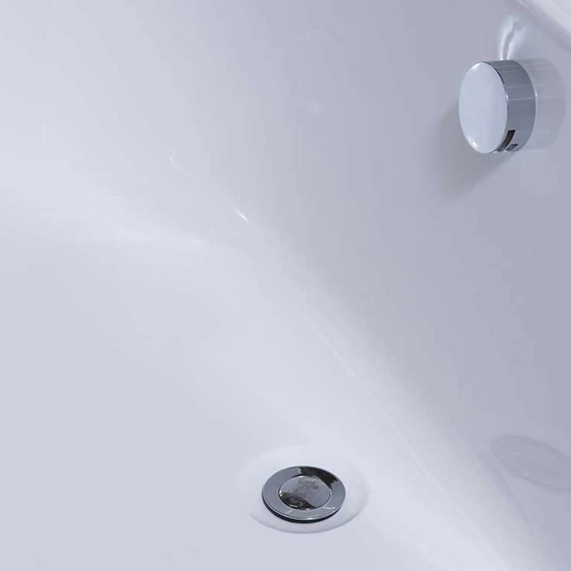 Arena White Built-in Oval Bath – 1800 x 960mm - Image 7
