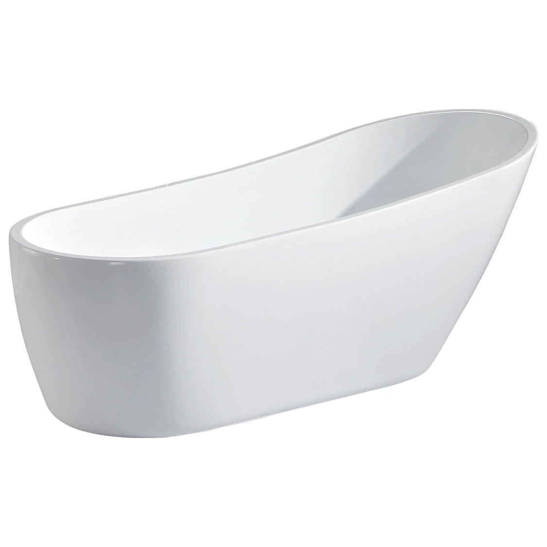 Tulip White Freestanding Bath – 1400 x 700 x 650mm - Image 3