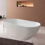 Twilight Round White Freestanding Bath – 1700 x 700 x 580mm